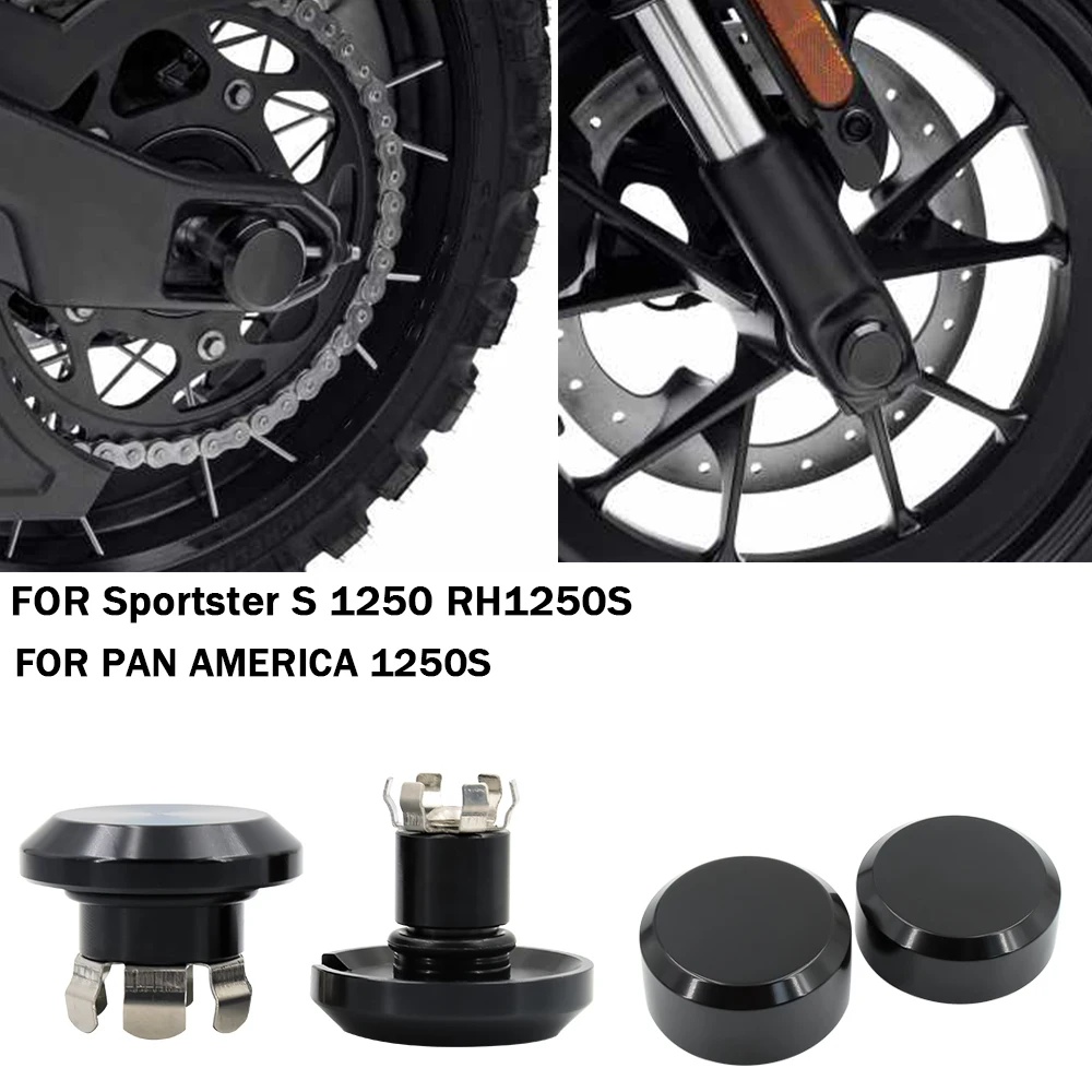 

Для Sportster S 1250 RH1250 S PAN AMERICA 1250 S PA1250 2021 2022 новые мотоциклетные передние и задние крышки с плоским болтом