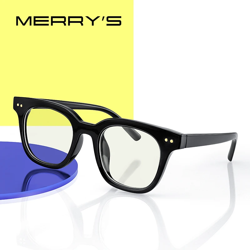 

MERRYS DESIGN Classic Fashion Square Ray Blue Light Blocking Glasses For Men Women Anti-Blue Light Computer Glasses S2309FLG