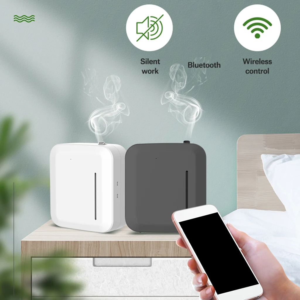 Intelligent Aroma Fragrance Machine Scent Essential Oil Aroma Diffuser 150ml Timer Bluetooth APP Control for Home Hotel Office