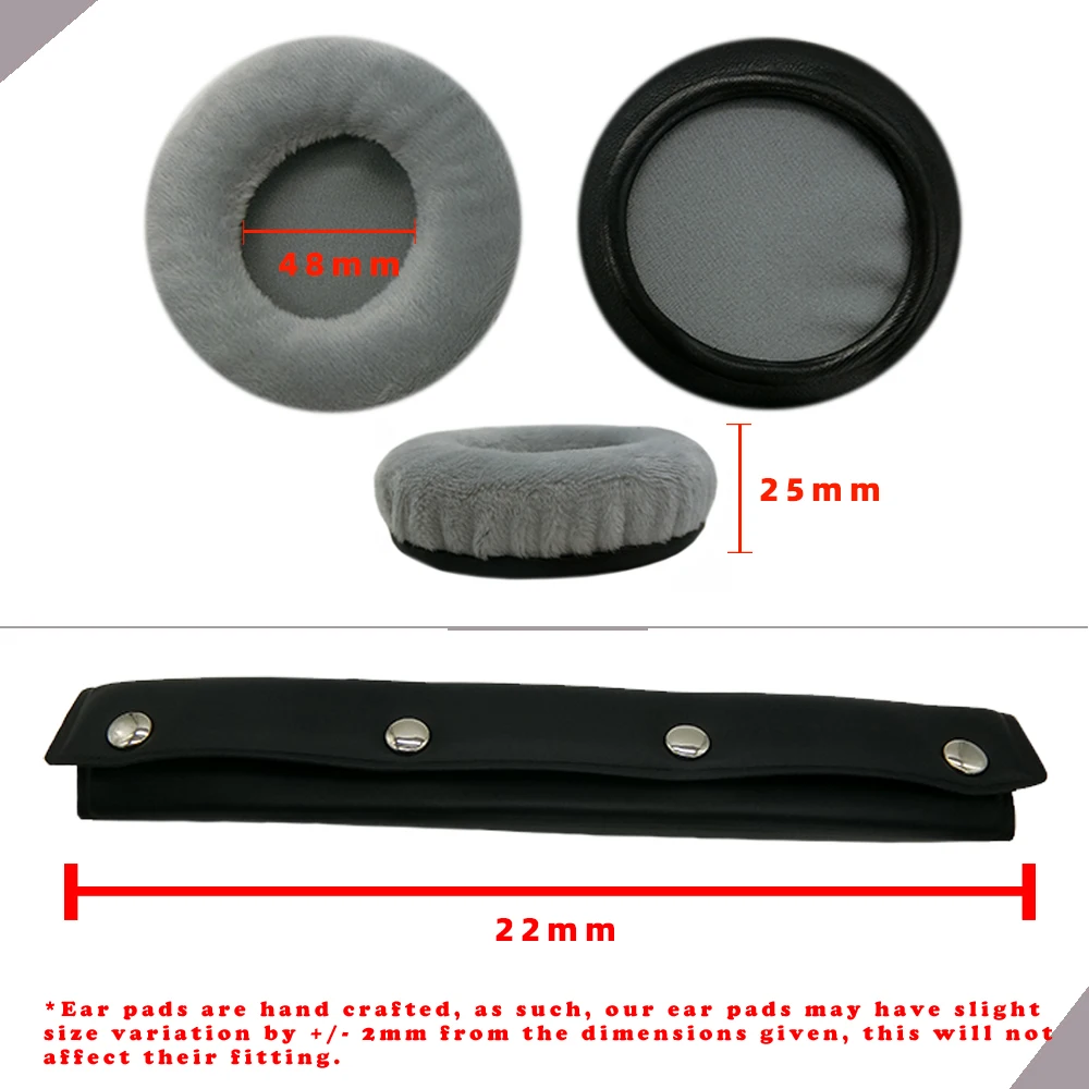 Сменные амбушюры для Takstar HI2050 Hi-2050 Hi 2050, запчасти для наушников, Кожаная подушка, бархатные амбушюры для наушников
