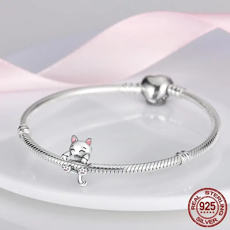 Im Angebot Charms Kleine Mädchen Jungen Anhänger Prinzessin Prinz Hund Katze Perlen Passend für Original-Armband Schmuck Kindergeschenk – Detail 37