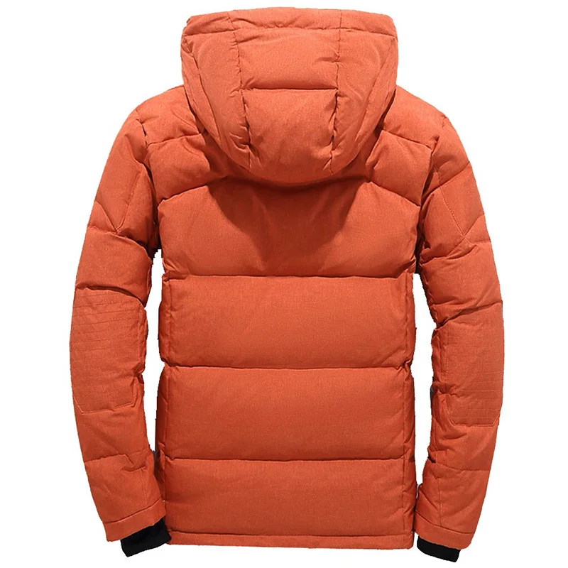 Chaqueta de plumón de pato blanco para hombre, Parka gruesa para nieve, abrigo cortavientos, abrigo de plumón de Tace y Shark, talla M-4XL, Invierno