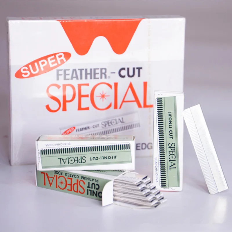 10 ชิ้น/เซ็ตมีดโกนคิ้วTrimmerใบมีดมีดใบมีดRemover Shaperเครื่องมือProfessional Make Up Tools T0665