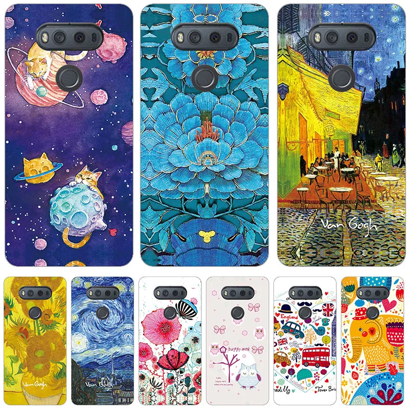 Case for LG V20 F800 H990ds F800L Cover Silicone Soft TPU Protective Phone Cases Coque