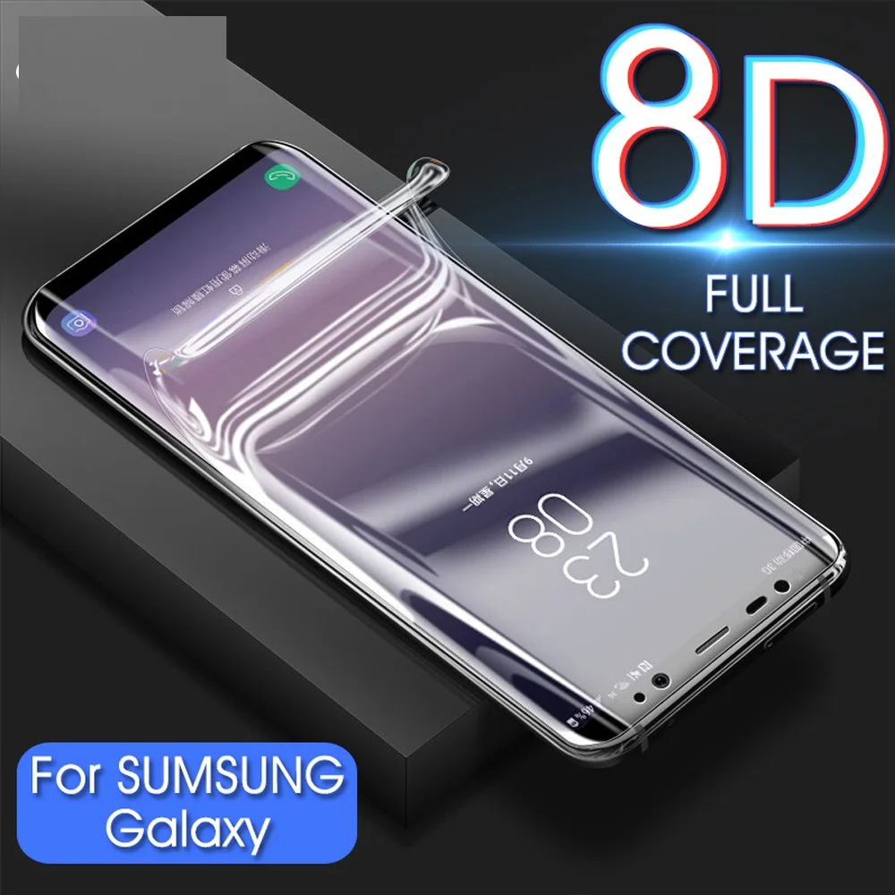 8D Screen Protector for Samsung Galaxy S Duos S7562 S III S3 i9300 S3 mini Full Cover Hydrogel Film HD Protective Film