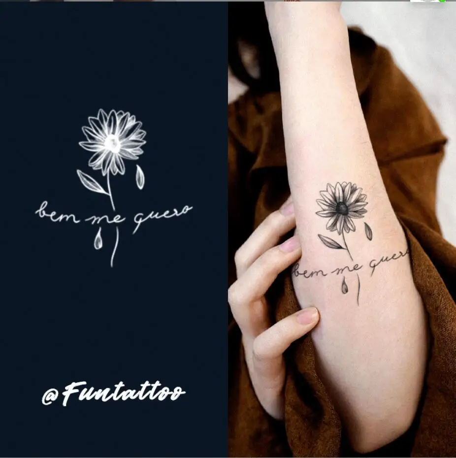 Juice Lasting Waterproof Temporary Tattoo Sticker Flower Chain moon fire Ink Flash Tattoos Female  Body Art Fake Tatoo T2011