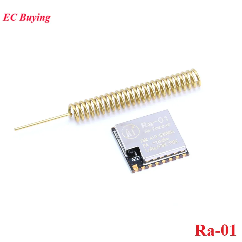 Ra-01 LoRa RF Wifi Wireless Transmit Module SX1276 Ra-01SC Ra-01SH Ra-01S Ra-01H Lora Spread Spectrum 433MHZ 868MHZ SPI/UART