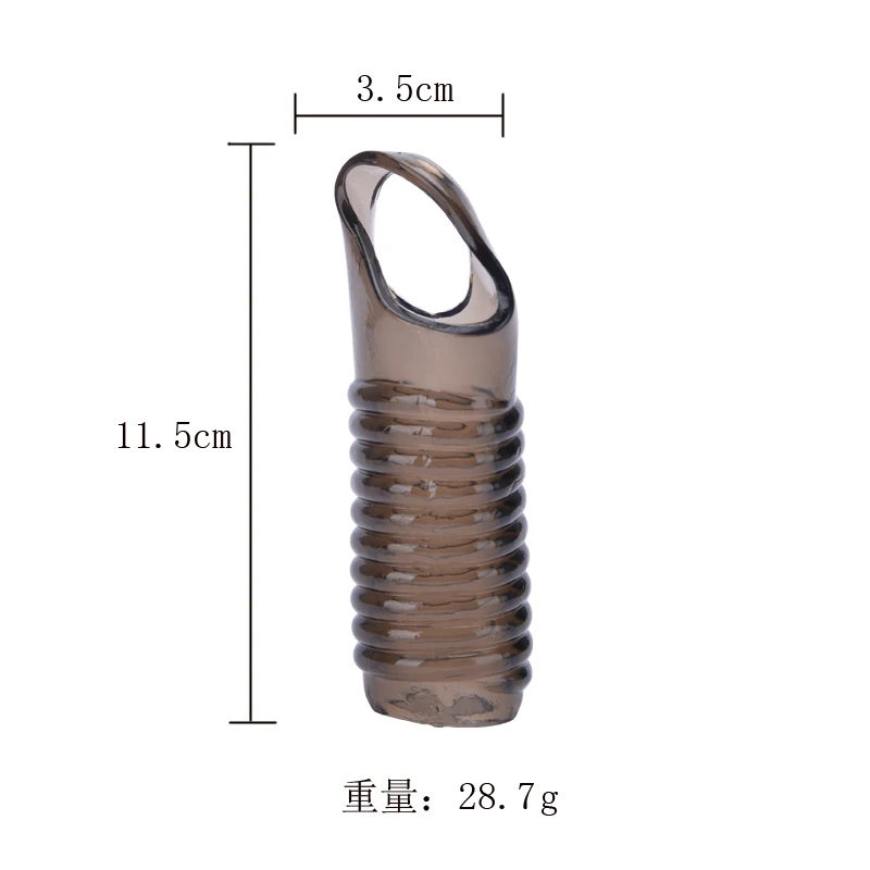 Adult Penis Sleeve Adjustable Silicone Ring Reusable Condom Penis Extender Delay Lasting Help Erection Sex Shop Toys For Men