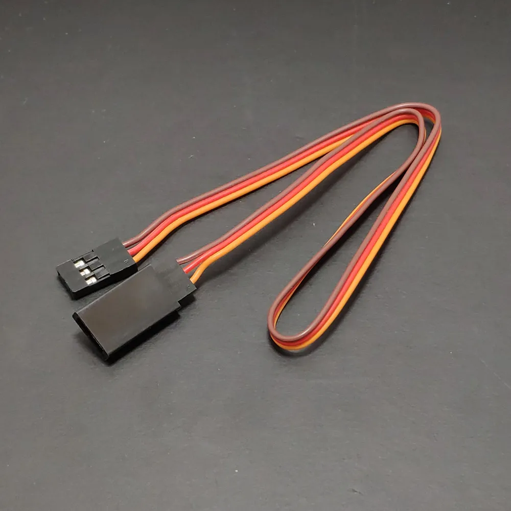 10 sztuk przedłużacz do serw kabel 5cm/10cm/15cm/20cm/30cm 26AWG okablowania JR Futaba wtyk męski na żeński dla RC DIY akcesoria do modeli