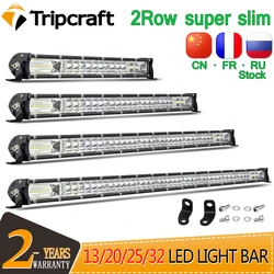 Tripcraft Ultra-Slim 120W 180W 240W 300W 4x4 led bar for Car Tractor UAZ Offroad 4WD ATV Truck Car accessories for vehicles