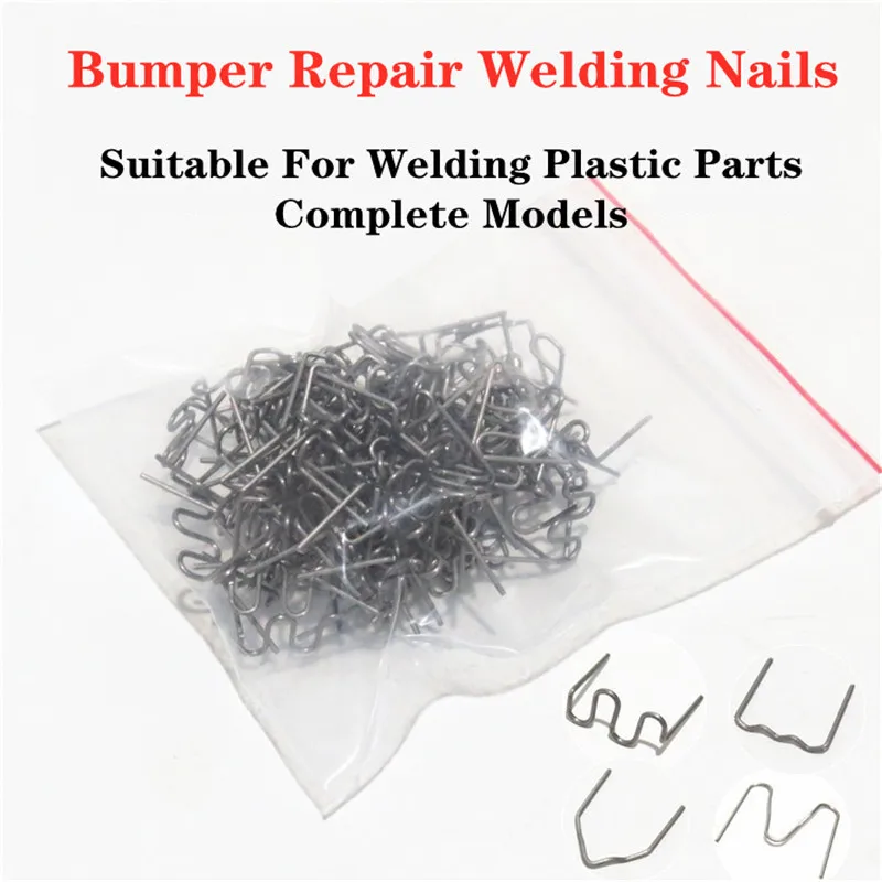 

100PCS Hot Stapler Staples For Plastic Welder Car Bumper Repair Welding Machine Hot Melt Welding Tool Repairs Machine Welding