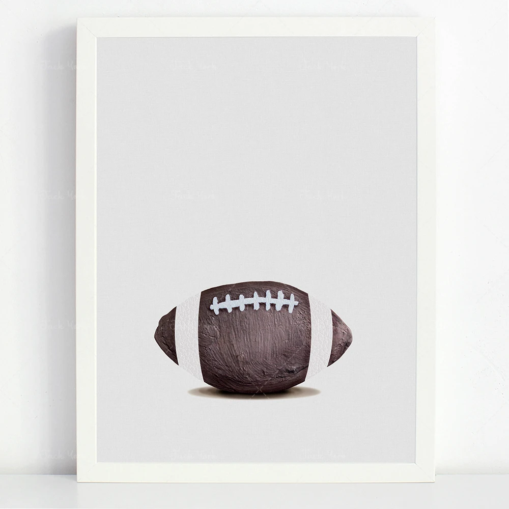 Football Print, Sport Poster, Sport Painting, Printable, Prints, Downloadable Prints, Home Decor, Home Print, Home Decor Wall Ar