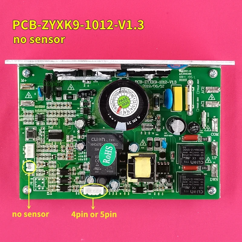 PCB-ZYXK9-1012-V1.3 Treadmill Motor Controller Motherboard ZYXK9 power supply board circuit board Control board Driver board