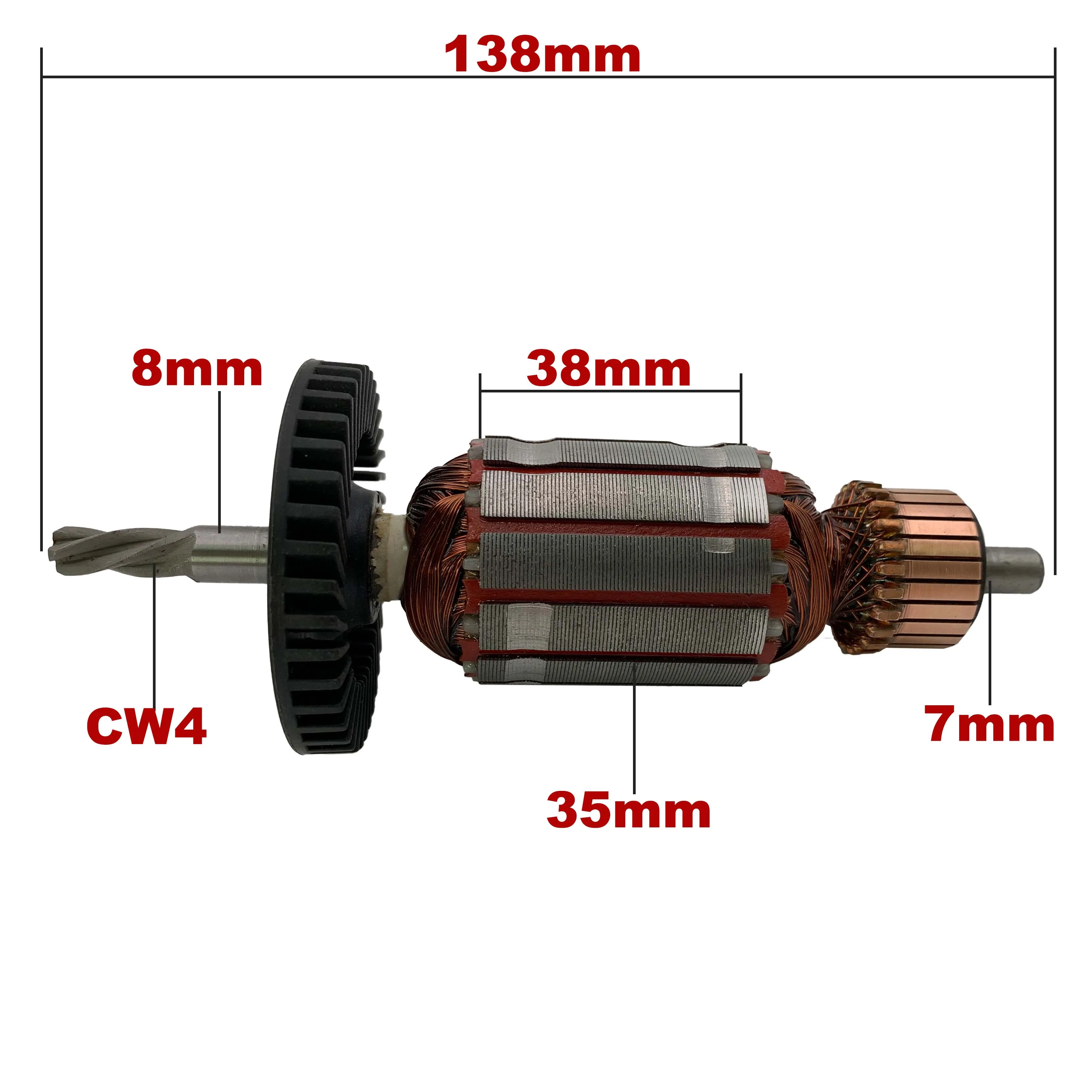 AC220V-240V Armature Rotor Anchor Stator Replacement for BOSCH Drill GBM500RE GBM 500 RE