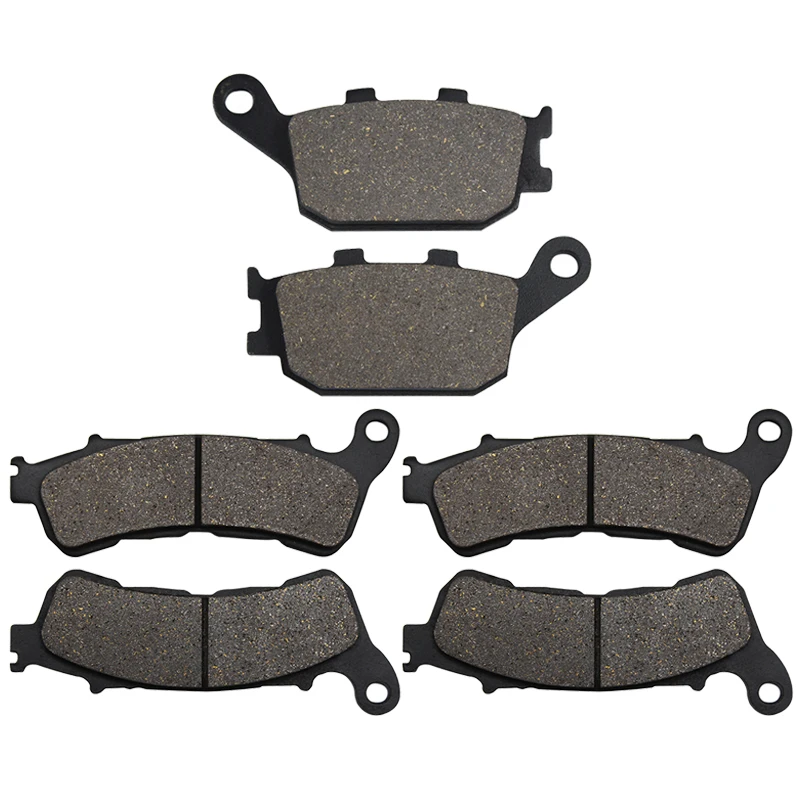 

Yerbay Motorcycle Front and Rear Brake Pads For Honda CB600 CB 600 Hornet 2007-2013 CBF600 CBR 600 ONLY ABS Model 2008-2013