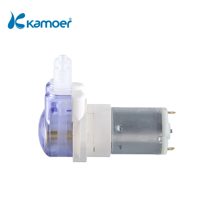 Imagem -03 - Bomba Peristáltica da Engrenagem do Motor da Escova da Bomba 12v do Kamoer 5-in-pack Kef Mini Silicone mm mm Baixo Fluxo 85 ml Min Bomba de Dosagem para Labl