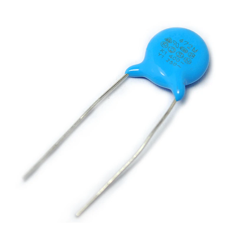 10PCS/LOT  High Voltage Ceramic Chip Safety Y Capacitor 400V 472M 4700PF 4.7NF X1 Y1