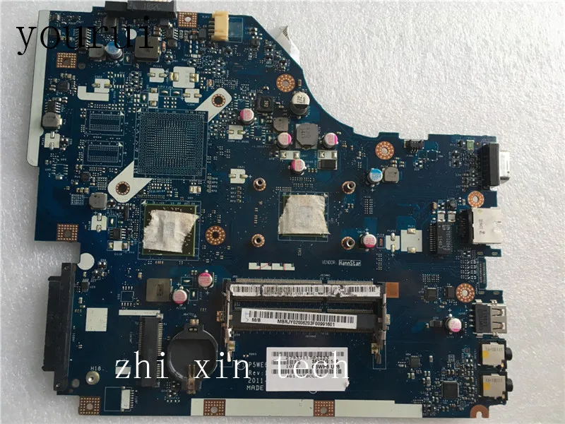 

yourui For ACER Aspire 5253 5250 Laptop Motherboard with E450 CPU CMC50A Notebook Mainboard MBRJY02006 DDR3 P5WE6 LA-7092P