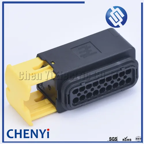 Imagen 2 del producto 18 pines 1,8 ECU hembra Auto carcasa eléctrica enchufe Cable de cableado conector impermeable enchufe HDSCS 1- 1563759 -1