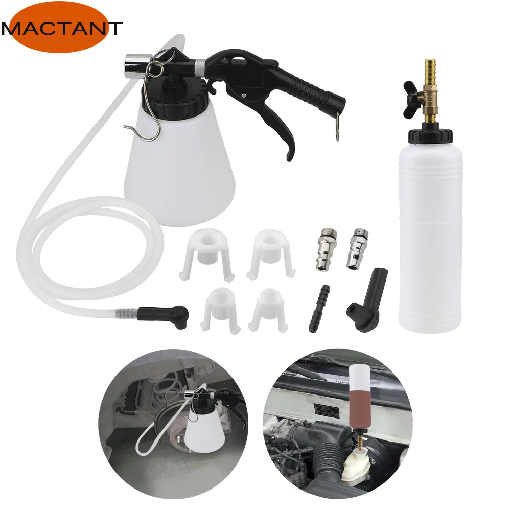 1000ML Large Capacity Brake Fluid Drained Bleeder Oil Change Equipment Kit Car Brake Fluid Replacement Tool Auto Repair Tools