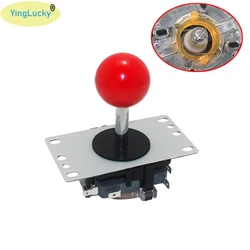 25pcs Arcade joystick copy sanwa joystick 4/8way round gate fighting stick for joysticks video game console replacement handle