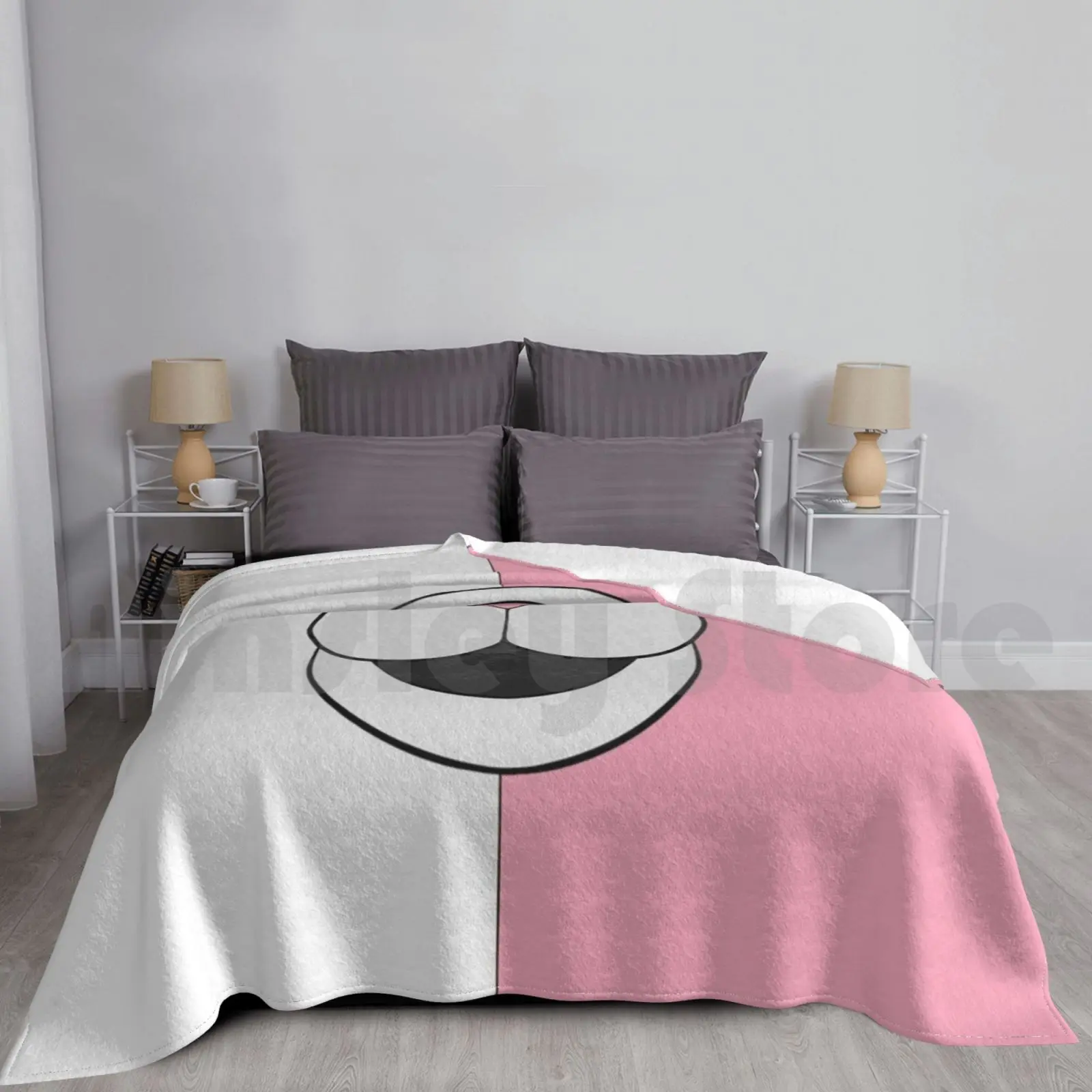 Monomi Blanket For Sofa Bed Travel Nimazu Danganronpa Dangan Ronpa Anime V3 Monokuma Sdr Super Dangenronpa