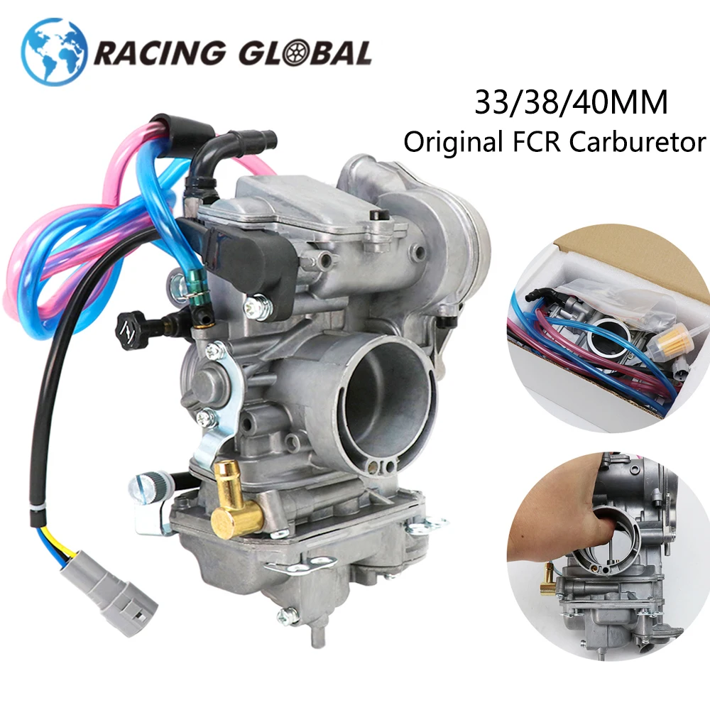 ALCON-Racing Motocycle FCR Original Carburetor For Dirt Bike Motocross Scrambling   Honda Yamaha FCR 33/38/40mm Add Power 30%