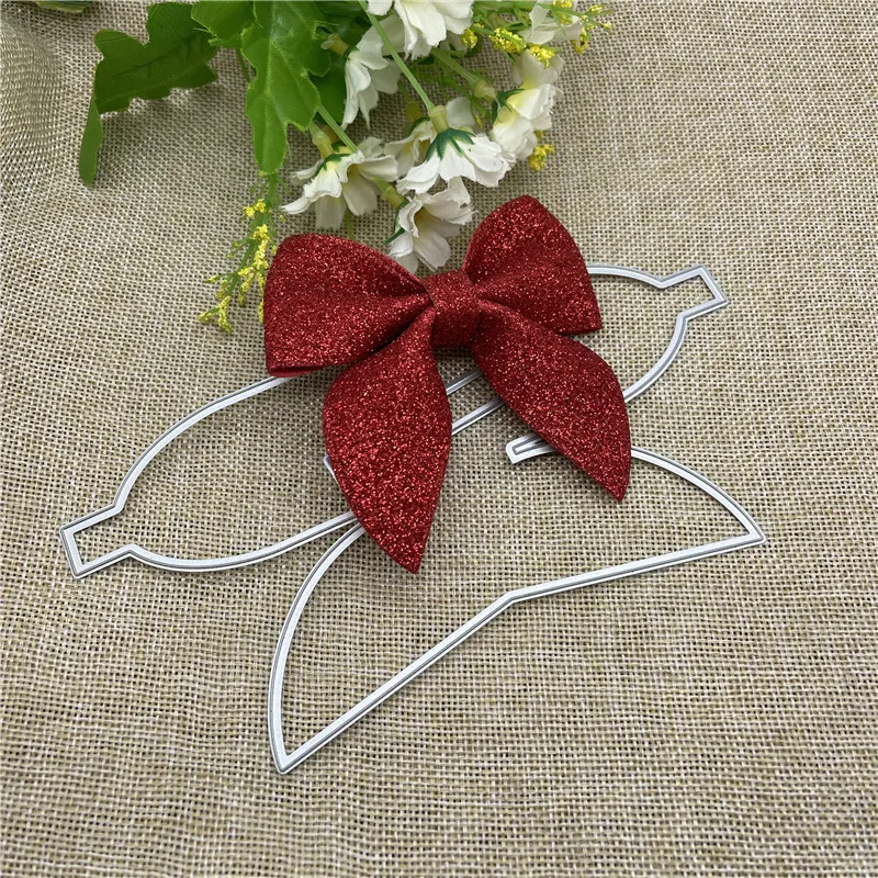 Bowknot background Metal Cutting Dies Stencils For DIY Scrapbooking Decorative Embossing Handcraft Template