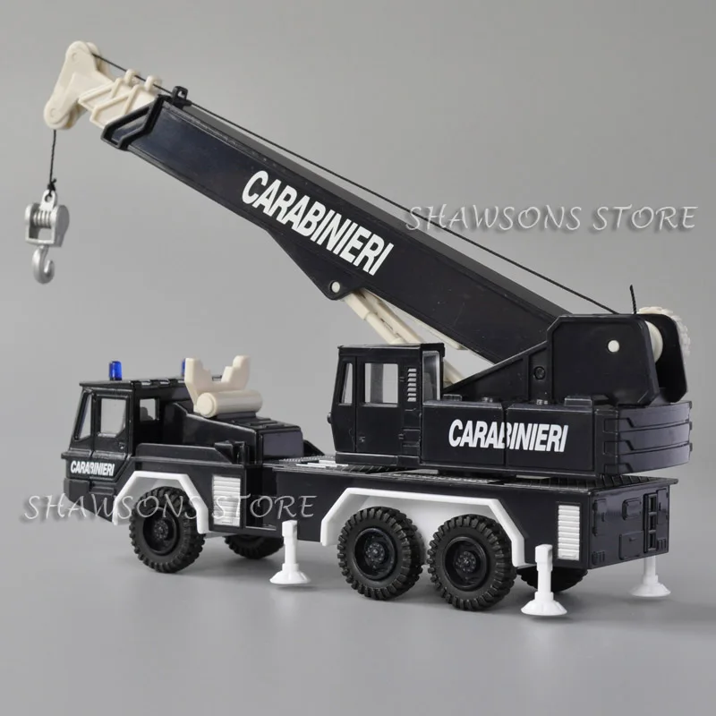 Welly 1:50 Scale Diecast Construction Vehicle Model Toys Crane Truck Lifter Miniature Replica