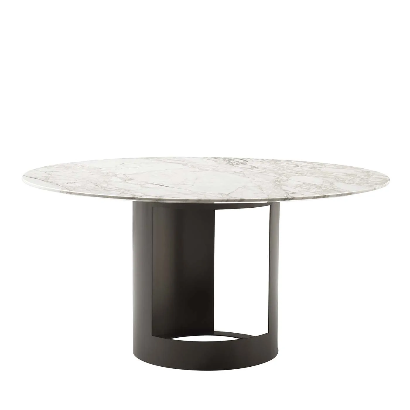 GY Modern Minimalist Marble Coffee Table Living Room Combination Sets Light Luxury round Tea Table Model Room Side Table