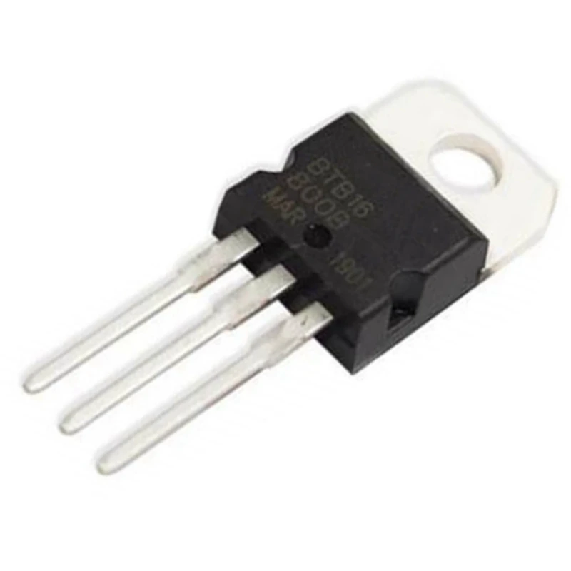 Tiristor bidireccional BTB16 Triacs, 10 piezas, BTB16-800B, 16 Amp, 800 voltios a-220, nuevo IC