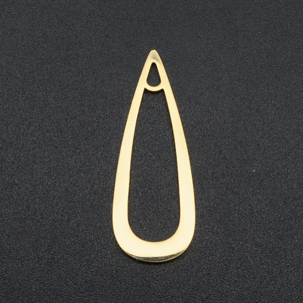 10pcs/lot 316 Stainless Steel Different Geometric DIY Earring Connectors Findings Charm Pendant Wholesale  OEM Order Accepted