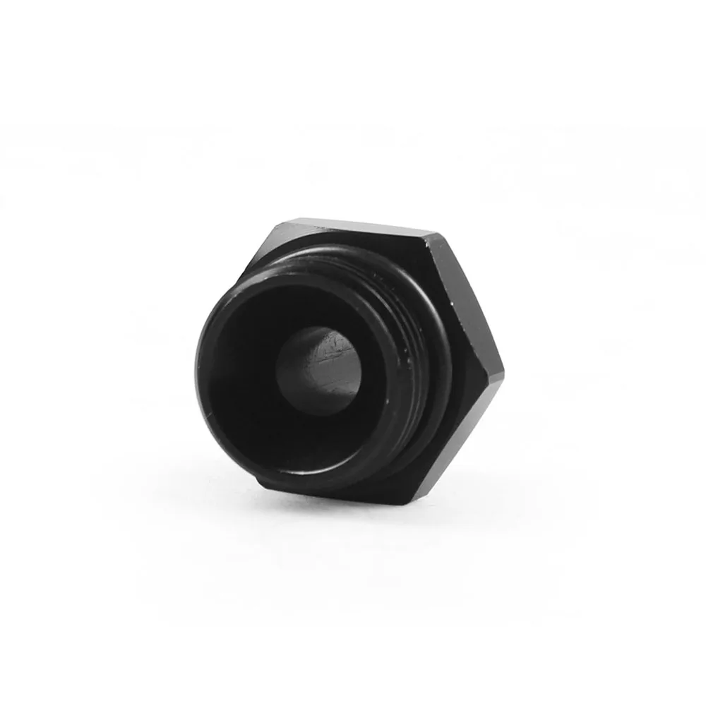 

ORB-8 O-ring Male Adapter Fitting Black Anodized Boss AN8 8AN to AN6 6AN