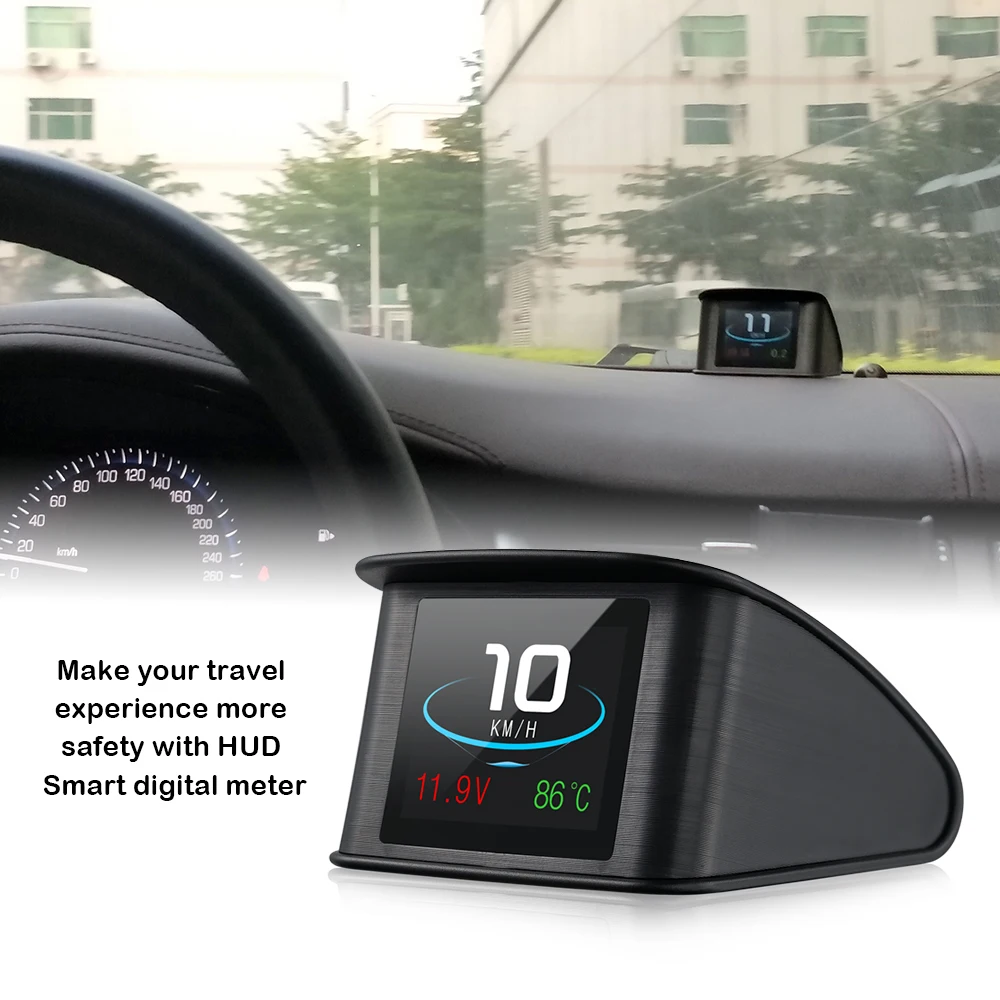 New OBD2 HUD Digital Meter On-board Computer Electronics Car Navigator for Car Safely Head Up Display Diagnostic