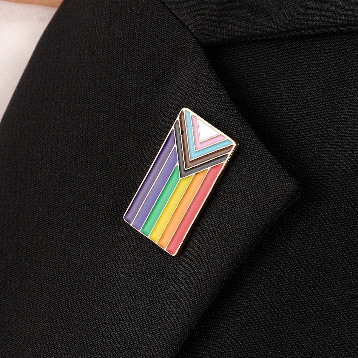 Rainbow Badge Lapel Heart LGBT Design Metal Cute Pins Nonbinary Genderfluid Gay Brooch Love and Peace Jewelry Bisexual Pansexual