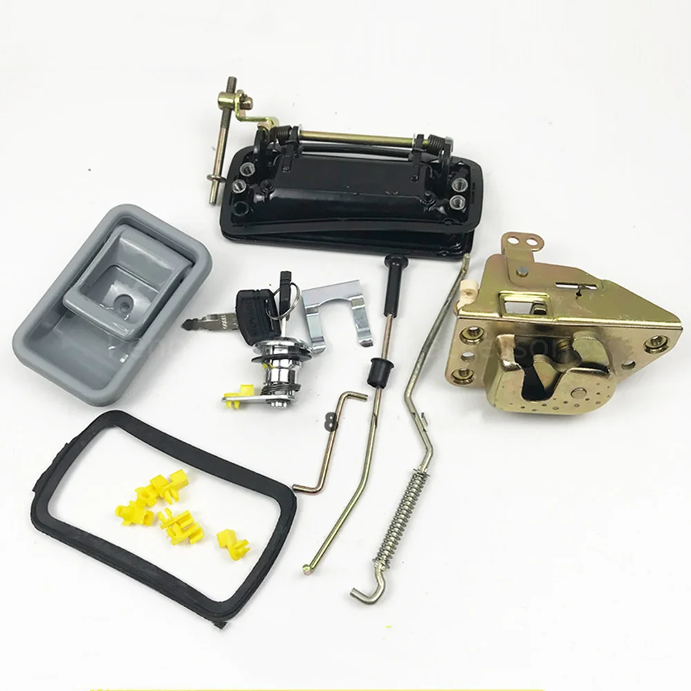 

door lock for Kubota KX151 155 161 163 183 185 cab door lock lock block outer handle excavator parts