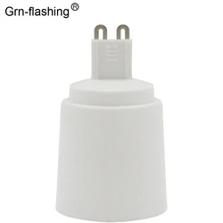 G9 to E27 Lamp Holder Converter Base Socket Bulb Lamp Holder Adapter For Led Lamp Durable Fireproof Material