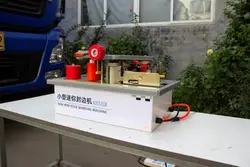 Woodworking portable edge banding machine home improvement mini 1200W can be used with saw table