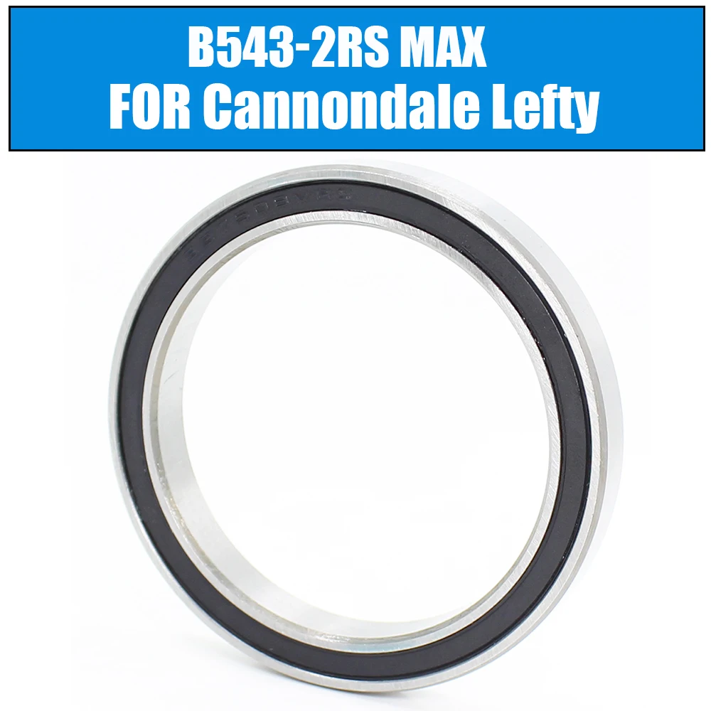 B543-2RS MAX Bearing 39.7*50.8*7.14 mm 1PC For Cannondale Lefty Full Balls Bicycle Headset B543 397508 2RS Ball Bearings