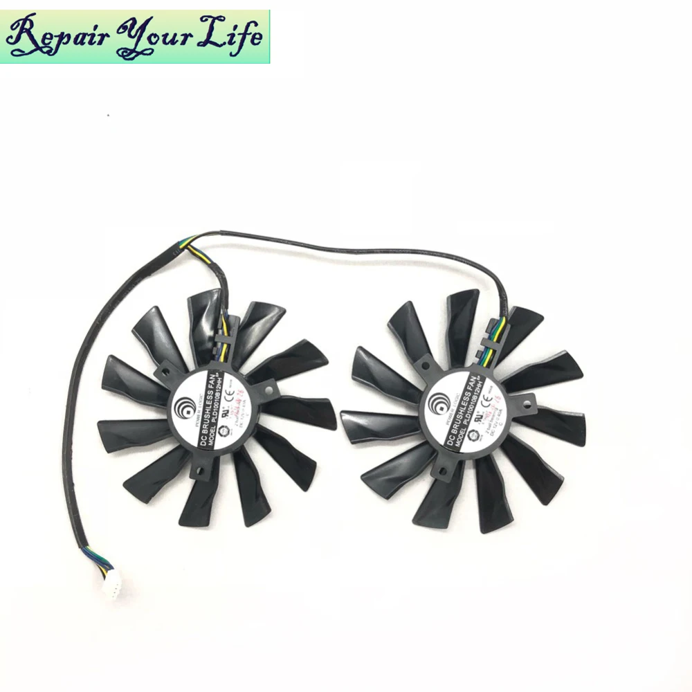 95mm Graphics Card Cooling Fan for MSI GTX 780Ti/780/760/750Ti R9 290X/290/280X/270X Gaming Cooler Fan PLD10010S12HH/PLD10010B12