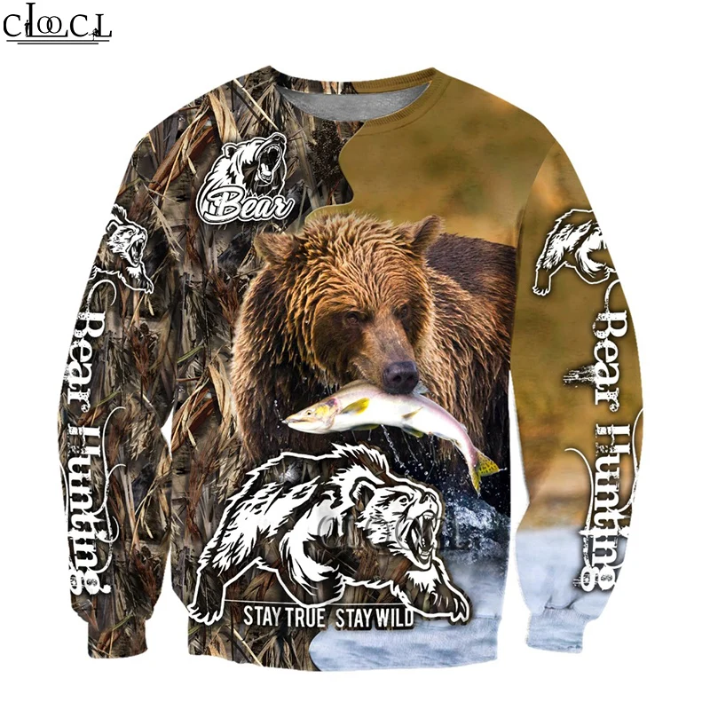 

HX Predatory bears camo 3D Printed Men Hoodies Sweatshirt Unisex Streetwear Zip Pullover Casual Jacket Tracksuits Drop Shipping