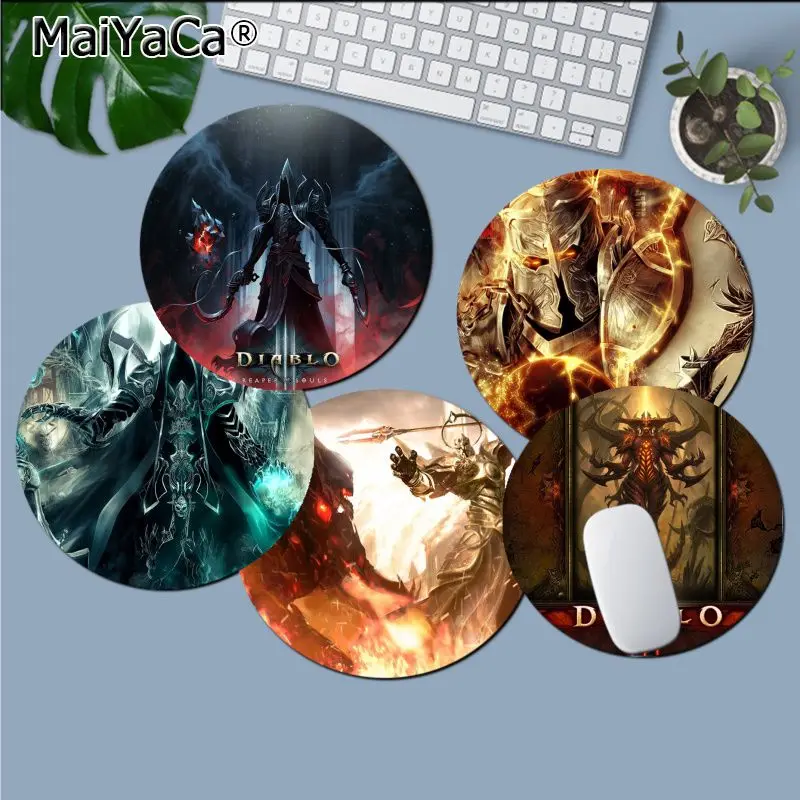 

Maiyaca Custom Skin Diablo 3 Gamer Speed Mice Retail Small Rubber Mousepad gaming Mousepad Rug For PC Laptop Notebook