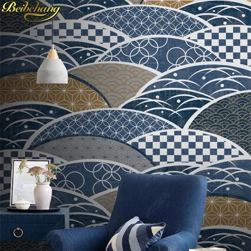 beibehang custom Water pattern geometric light luxury wallpapers for living room bedroom hotel wallpaper wall decoration 3d