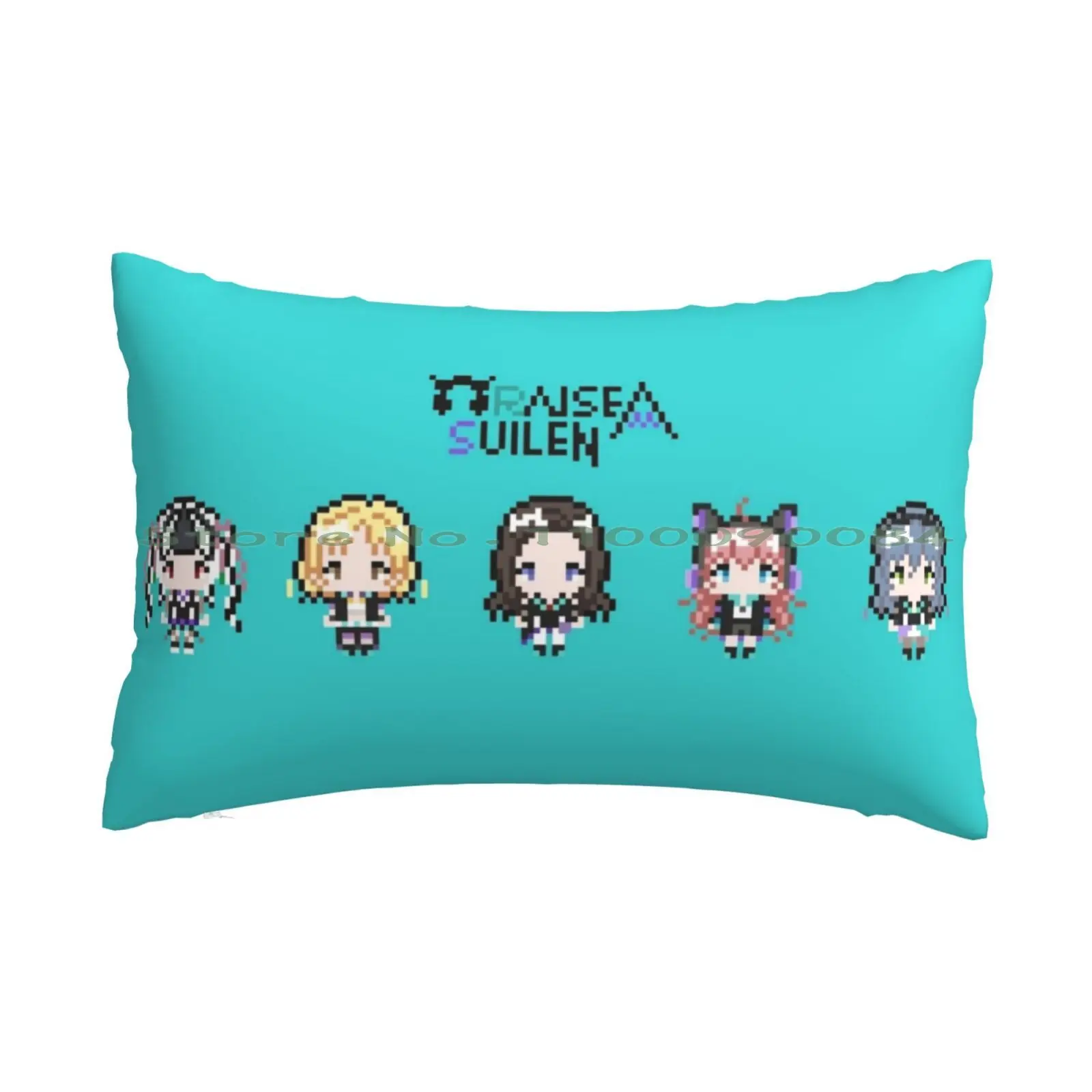 Bang Dream ! Raise A Suilen Pixel Art Pillow Case 20x30 50*75 Sofa Bedroom Animal Llama Cute Illustration For Children Spring