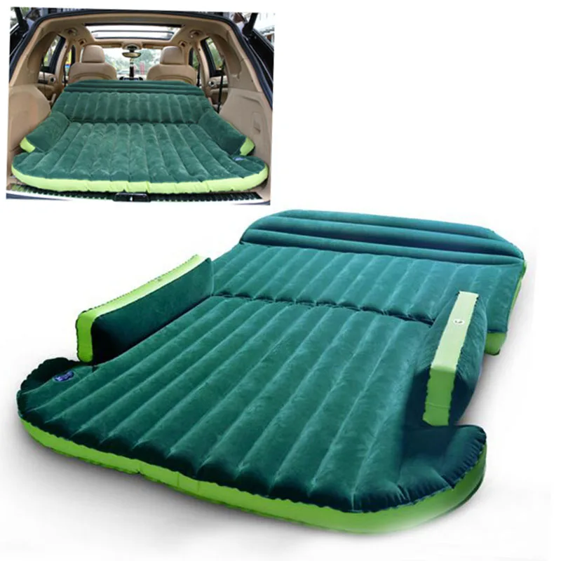 

SUV Inflatable Mattress Car Seat Travel Bed Air Mattress With Air Pump Outdoor Camping Moisture-proof Pad Back Seat Camping