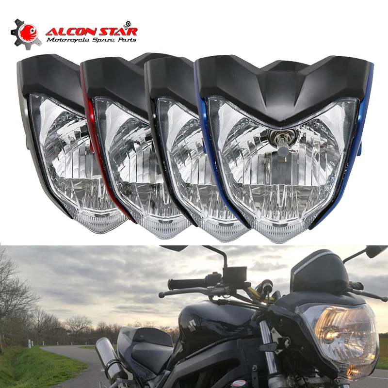 Alconstar Motorcycle Head Light Universal Headlamp ABS Headlight Accessories For Yamaha FZ16 YS150 FZER150