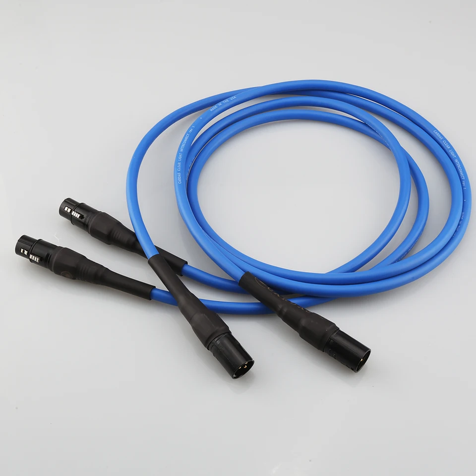 High Quality CARDAS Clear Light XLR Balanced Cable 3Pin XLR plug