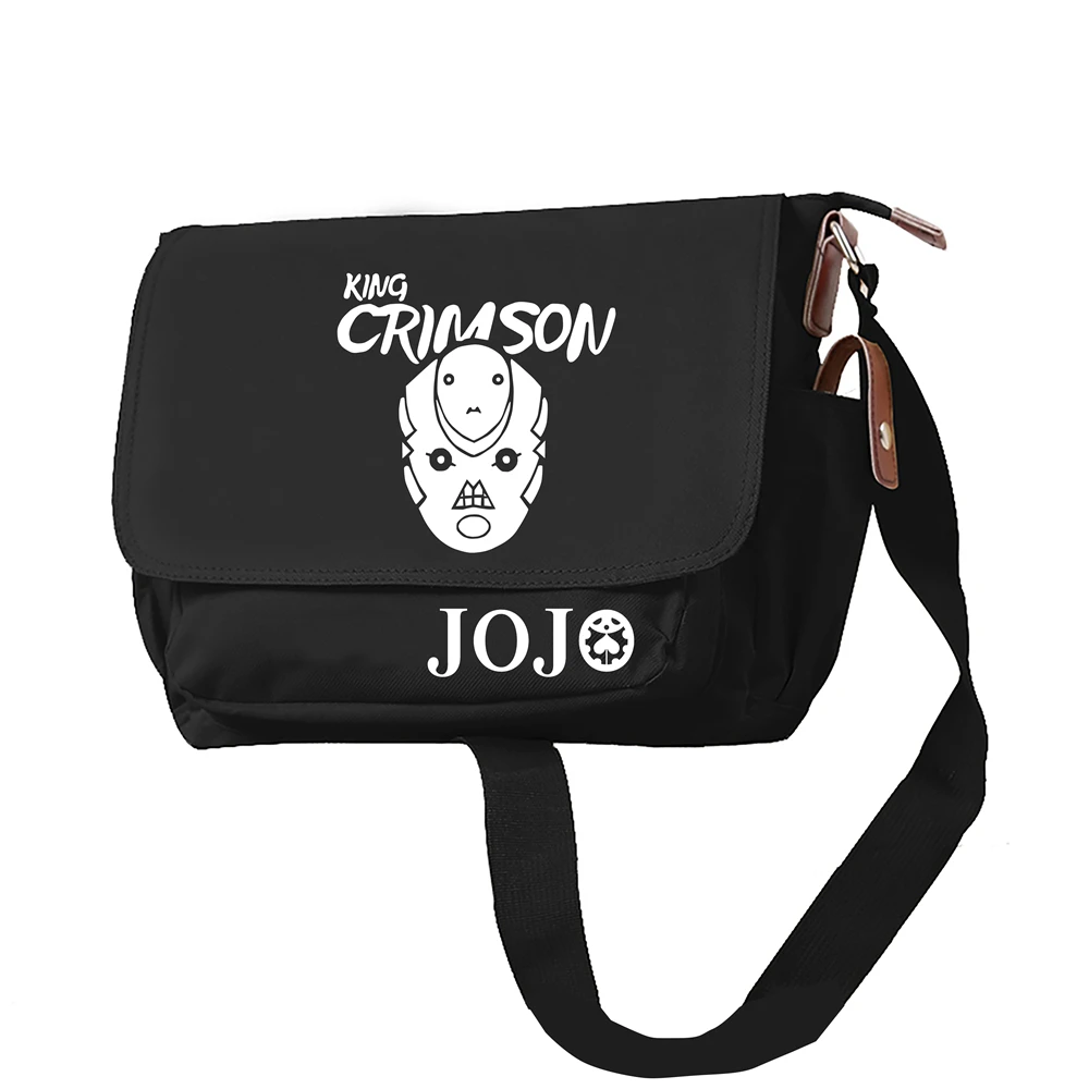 JoJo's Bizarre Adventure Anime Bookbag Oxford Small School Bags Killer Queen Teenager Crossbody Bags Unisex Travel Backpack
