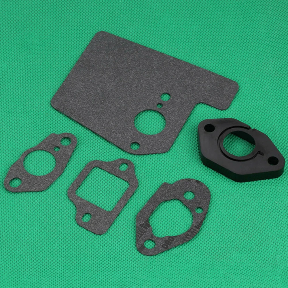Carburador Isolador Junta Kit Air Guide Silenciador Cortador de Grama Parte Honda Gcv190 Gsv190