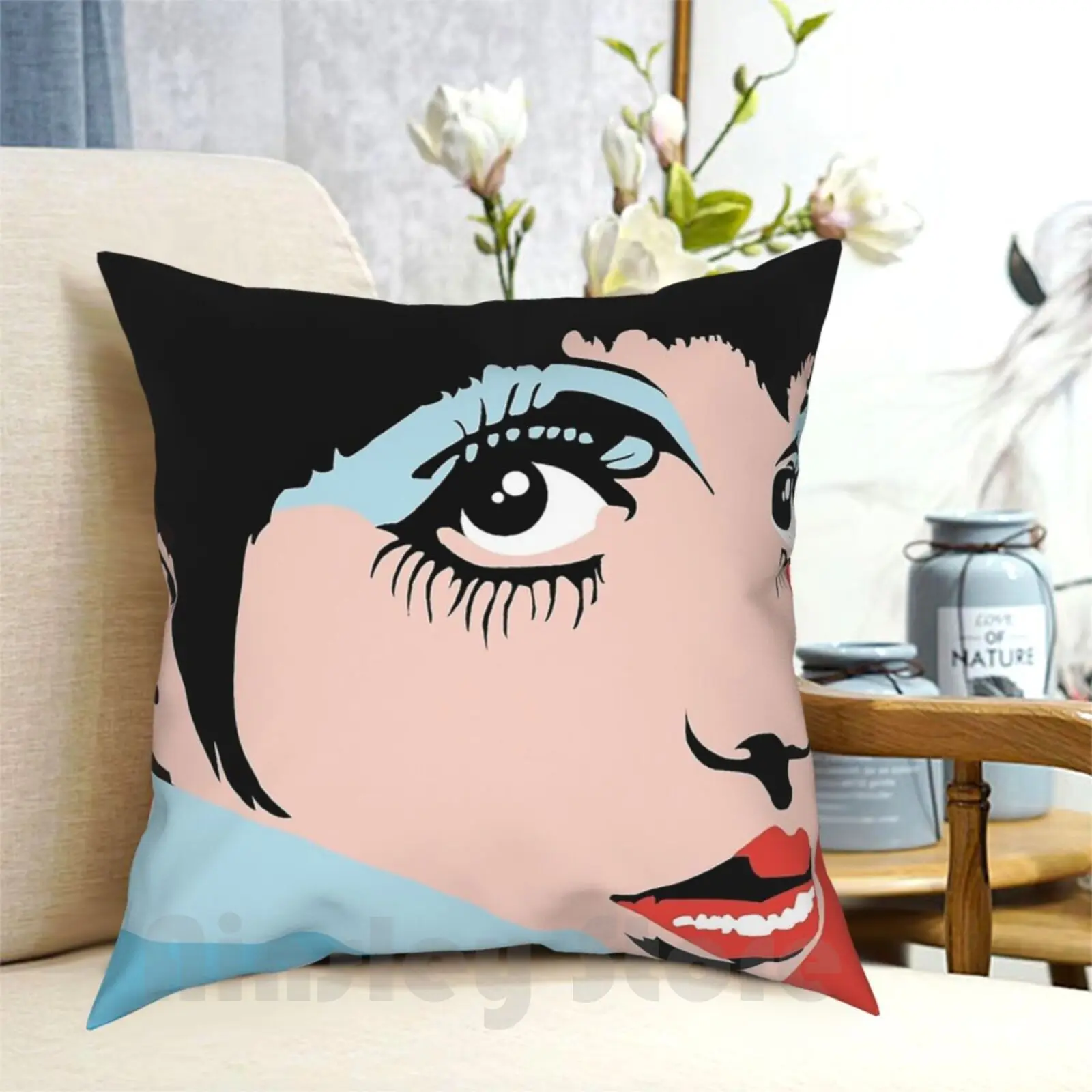 Liza Minnelli Vector Pillow Case Printed Home Soft Throw Pillow Liza Minnelli Cabaret Actrees Actor Music Movie Singers